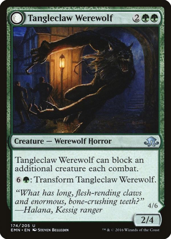 Tangleclaw Werewolf    Fibrous Entangler [Eldritch Moon] Supply