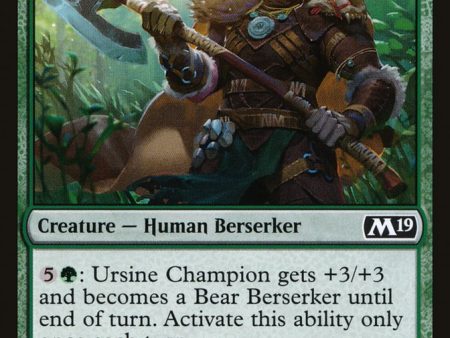 Ursine Champion [Core Set 2019] on Sale