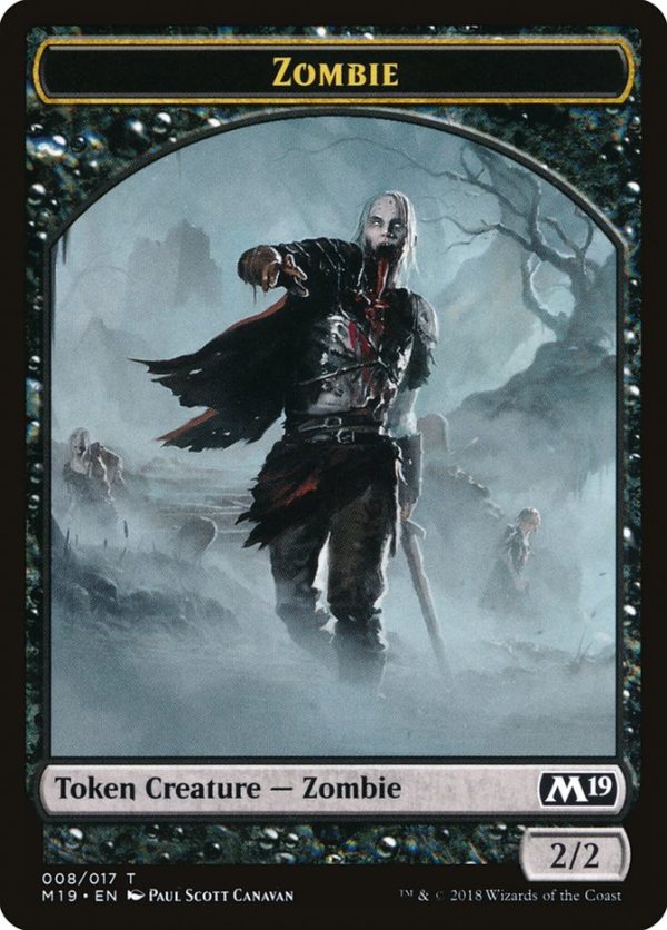 Zombie Token [Core Set 2019 Tokens] Sale