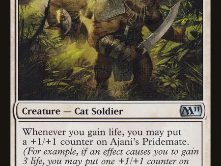 Ajani s Pridemate [Magic 2011] on Sale