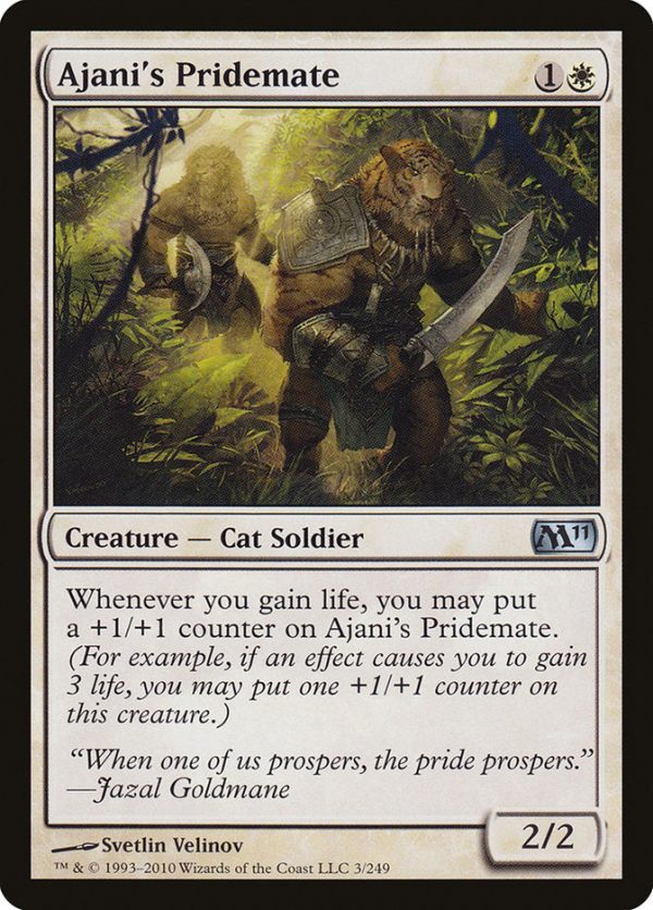 Ajani s Pridemate [Magic 2011] on Sale