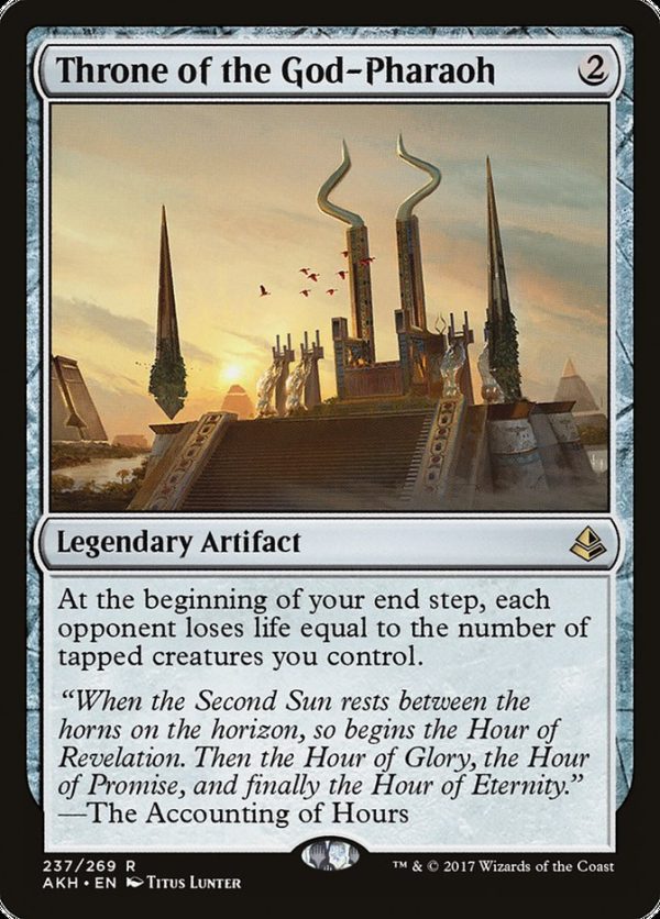 Throne of the God-Pharaoh [Amonkhet] For Discount