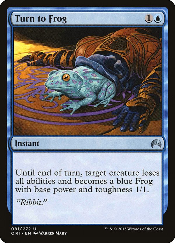 Turn to Frog [Magic Origins] For Sale