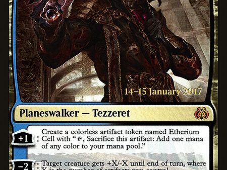 Tezzeret the Schemer [Aether Revolt Prerelease Promos] Online Sale