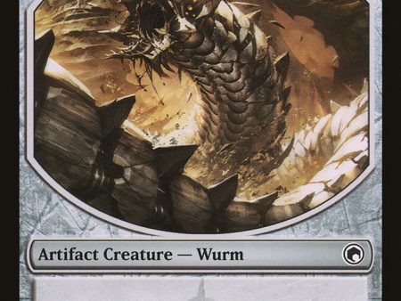 Wurm Token (9 9) [Scars of Mirrodin Tokens] For Sale