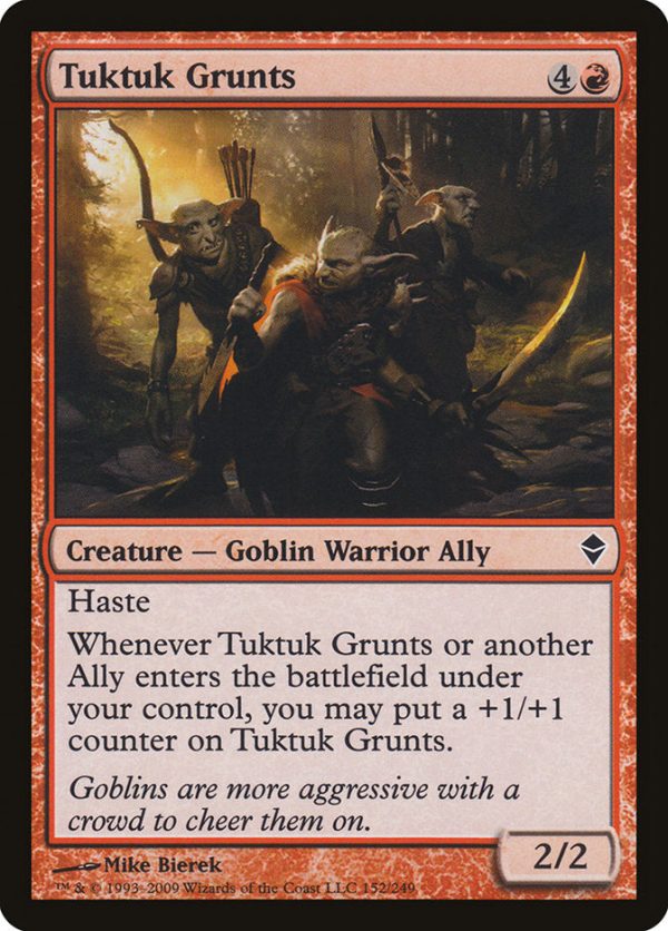 Tuktuk Grunts [Zendikar] on Sale