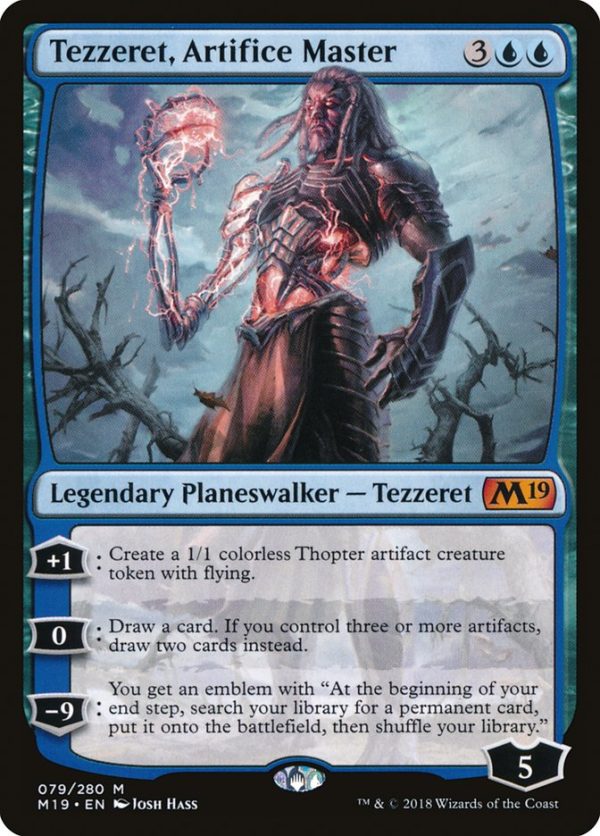 Tezzeret, Artifice Master [Core Set 2019] For Cheap