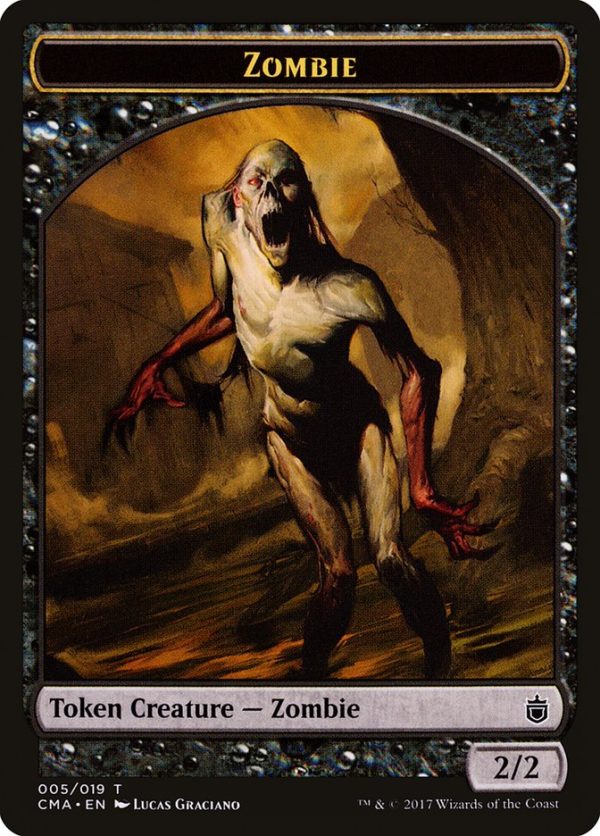 Zombie Token [Commander Anthology Tokens] Online Sale