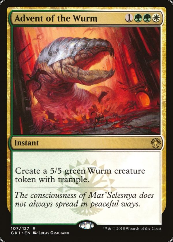 Advent of the Wurm [Guilds of Ravnica Guild Kit] For Discount